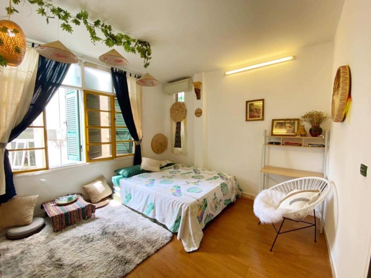 Luna Old Quarter Homestay Room #3 Hanoi Bagian luar foto