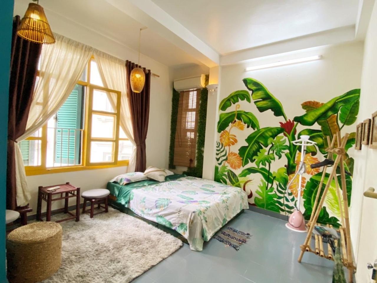 Luna Old Quarter Homestay Room #3 Hanoi Bagian luar foto